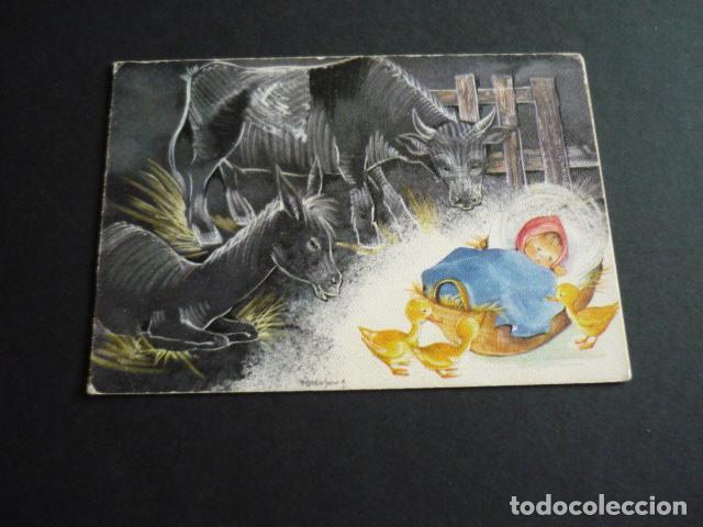 Postais: FELICITACION NAVIDAD ROSER PUIG ILUSTRADOR 8,5 X 12 CMTS