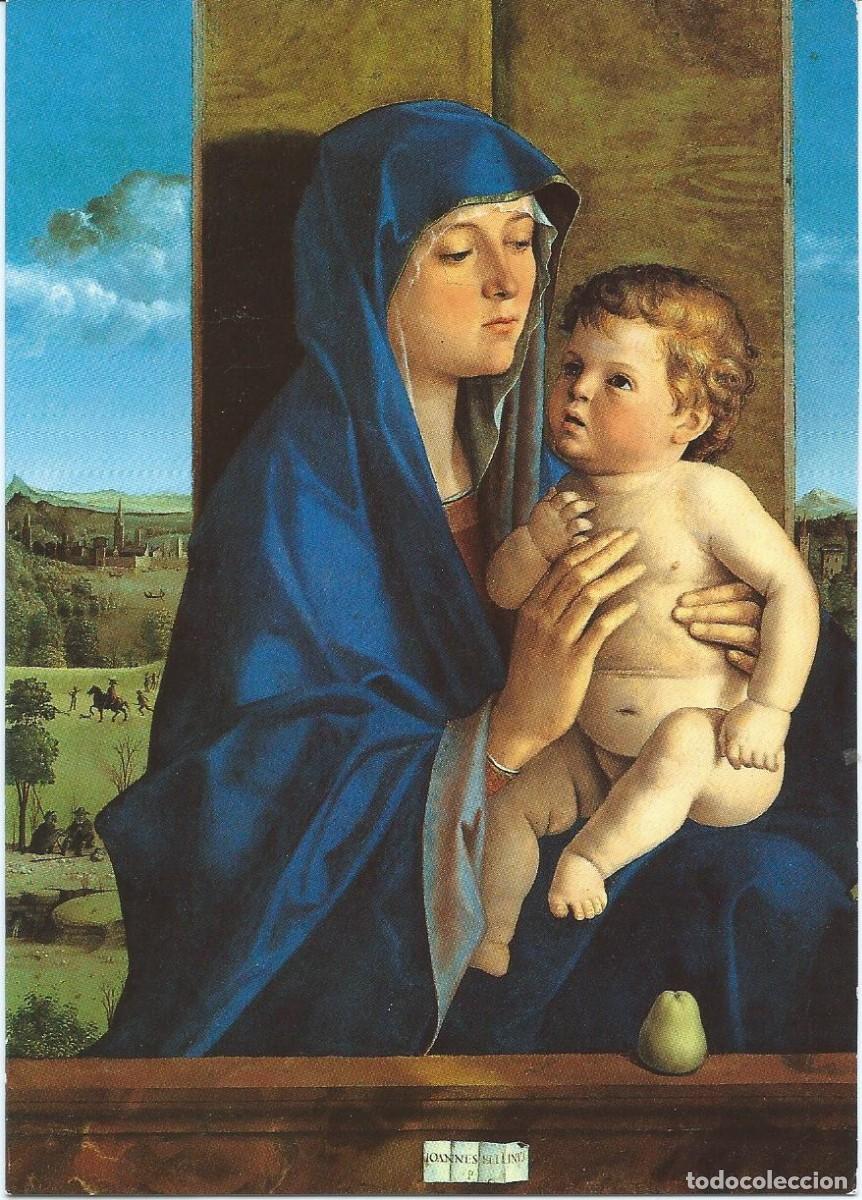 Postcards: NAVIDAD. LA VIRGEN Y EL NI&Ntilde;O (LEG. MORELLI). TARJETA POSTAL. UNICEF. USADA. D&Iacute;PTICO. PINTURA