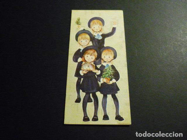 Postkarten: FELICITACION NAVIDAD ROSER PUIG ILUSTRADORA 13 X 6 CMTS