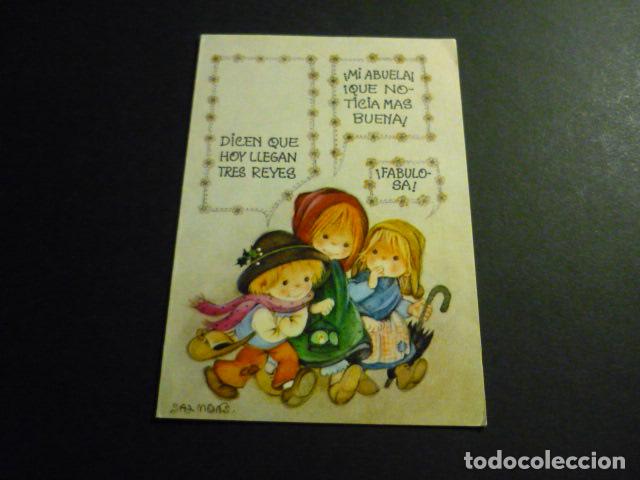 Postkarten: FELICITACION NAVIDAD SALMONS ILUSTRADORA 9 X 13 CMTS