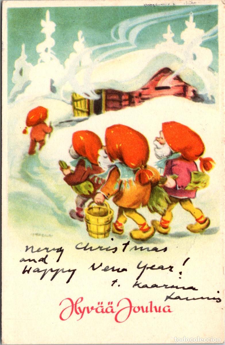 Postais: Hyv&auml;&auml; Joulua - Feliz Navidad- Artho 306/10 - 140x90mm - Finlandesa