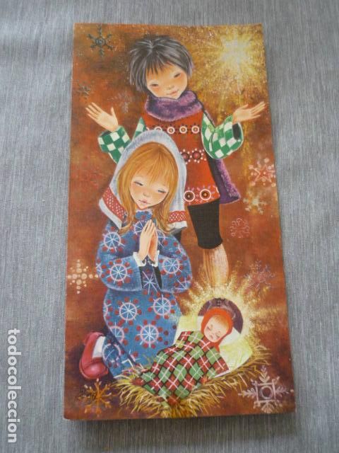Cartes Postales: FELICITACION NAVIDAD EVA ILUSTRADORA 10,5 X 20 CMTS