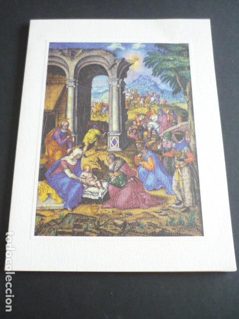 Postcards: FELICITACION NAVIDAD 2014 INFANTA MARGARITA DE BORBON CON FIRMA AUTOGRAFA