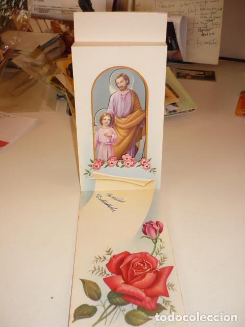 Postais: FELICITACION NAVIDAD *V. CEGARRA* - SAN JOS&Eacute; Y JES&Uacute;S - TROQUELADA, DESPLEGABLE - CYZ 2380/4