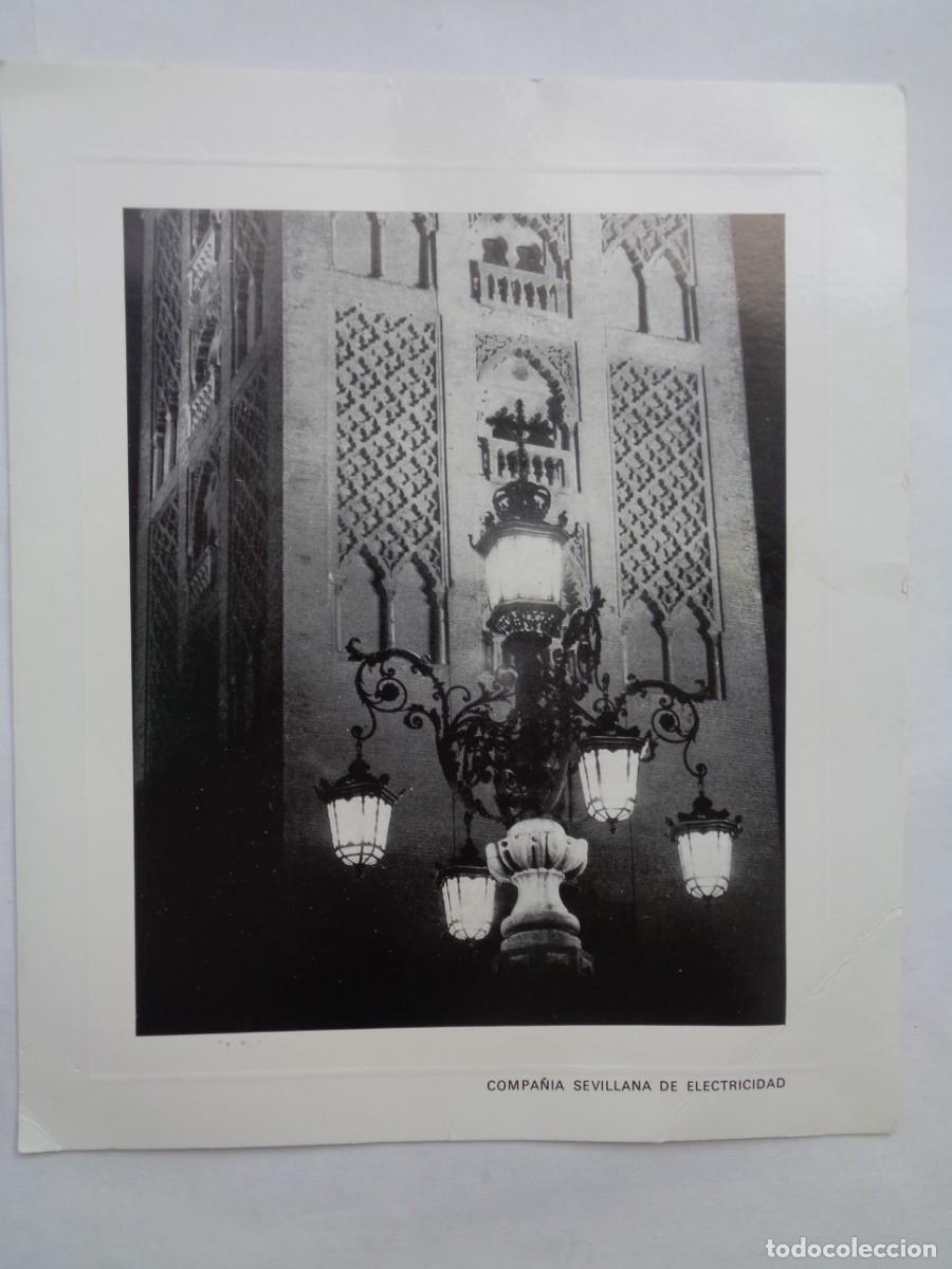 Postkarten: COMPA&Ntilde;IA SEVILLANA DE ELECTRICIDAD : GRAN TARJETA DE FELICITACION DE 1971, FIRMADO