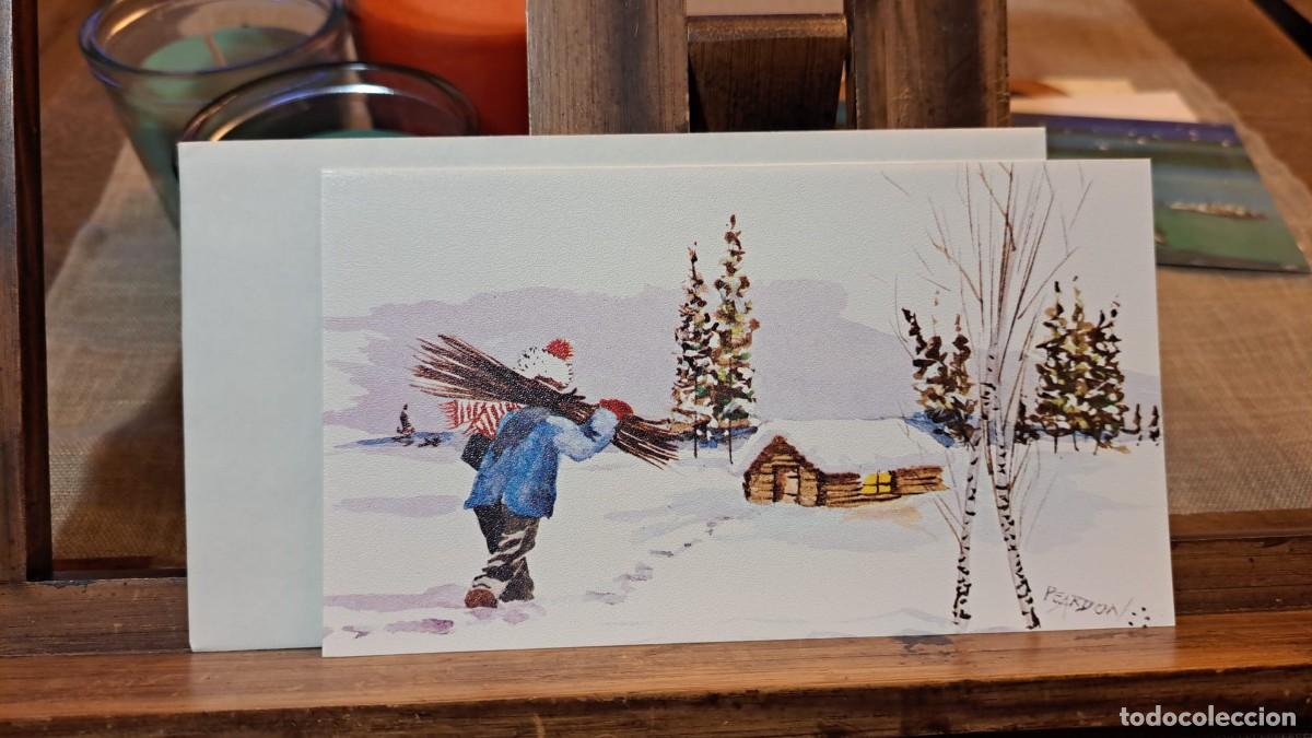 Cartes Postales: Felicitaci&oacute;n Postal Navidad con Sobre A&Ntilde;OS 80 Nueva