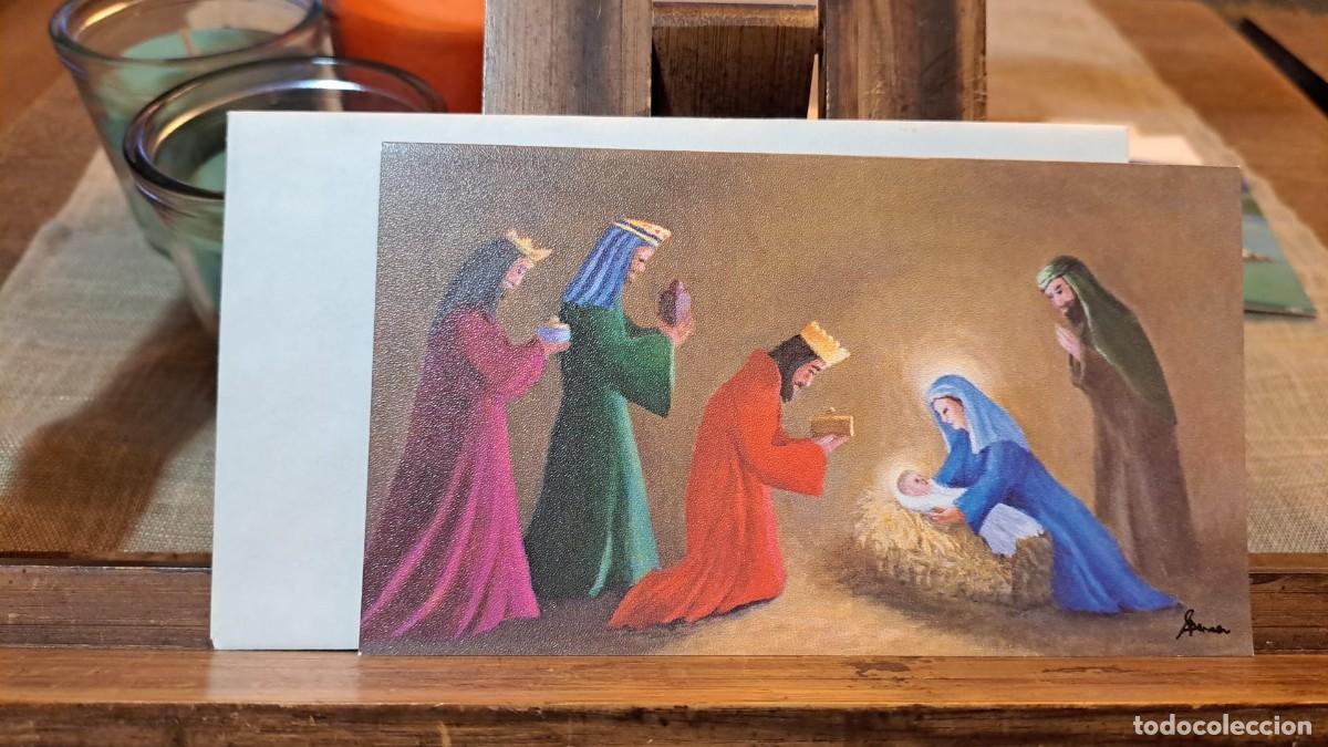 Cartes Postales: Felicitaci&oacute;n Postal Navidad con Sobre A&Ntilde;OS 80 Nueva