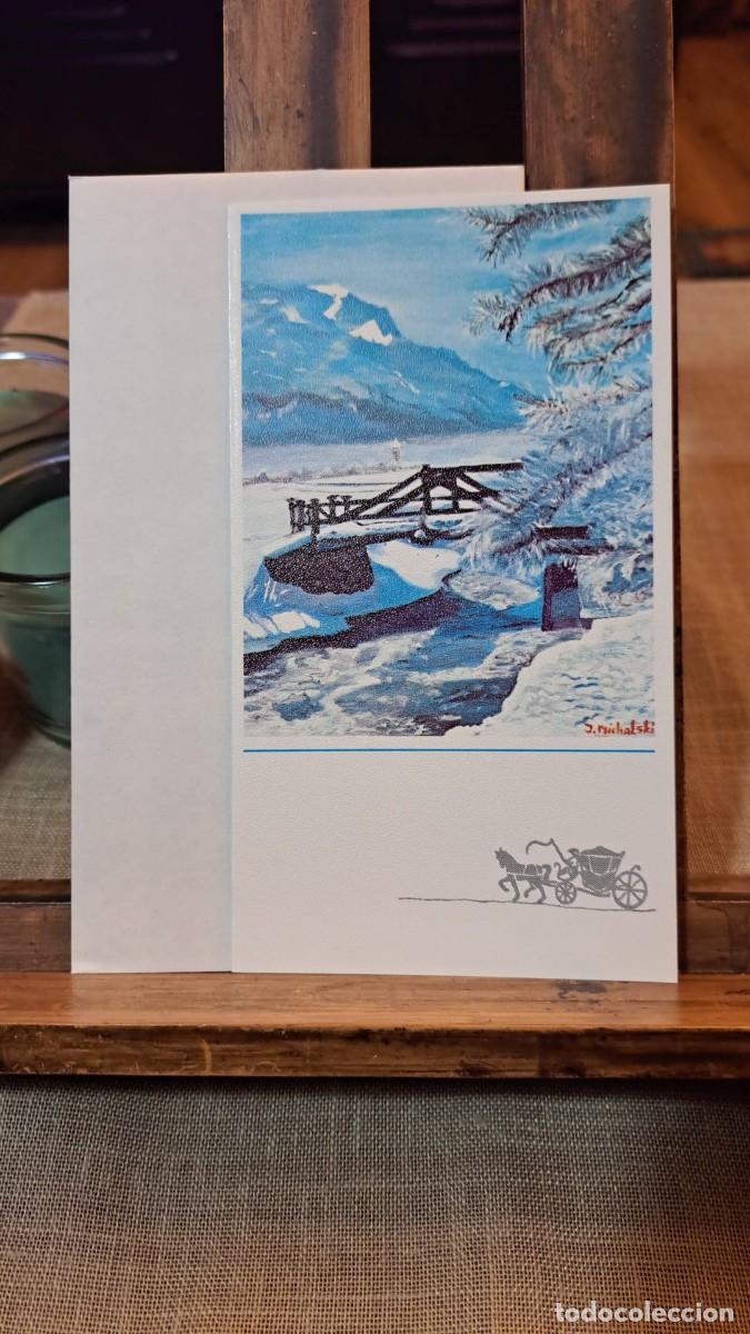 Cartes Postales: Felicitaci&oacute;n Postal Navidad con Sobre A&Ntilde;OS 80 Nueva