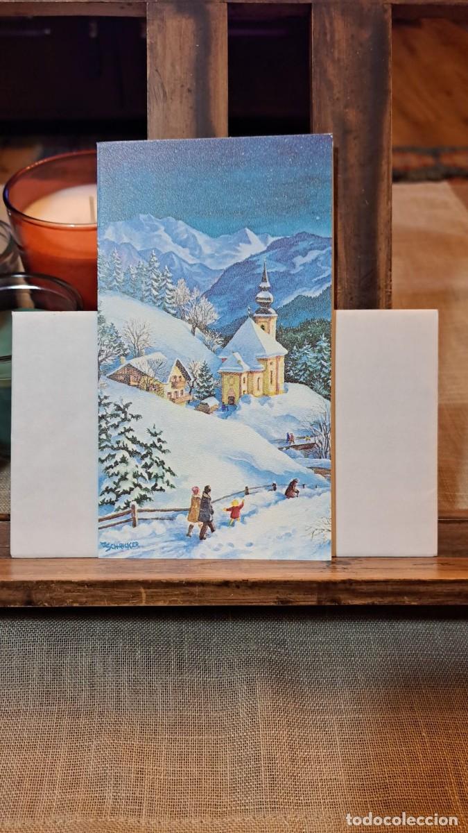 Cartes Postales: Felicitaci&oacute;n Postal Navidad con Sobre A&Ntilde;OS 80 Nueva