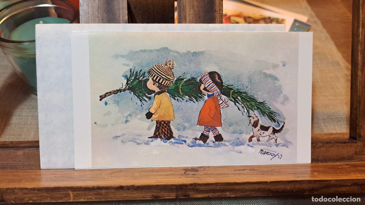 Cartes Postales: Felicitaci&oacute;n Postal Navidad con Sobre A&Ntilde;OS 80 Nueva