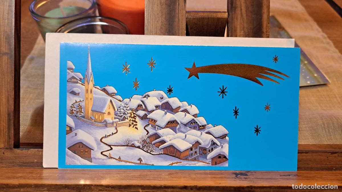 Cartes Postales: Felicitaci&oacute;n Postal Navidad con Sobre A&Ntilde;OS 80 Nueva