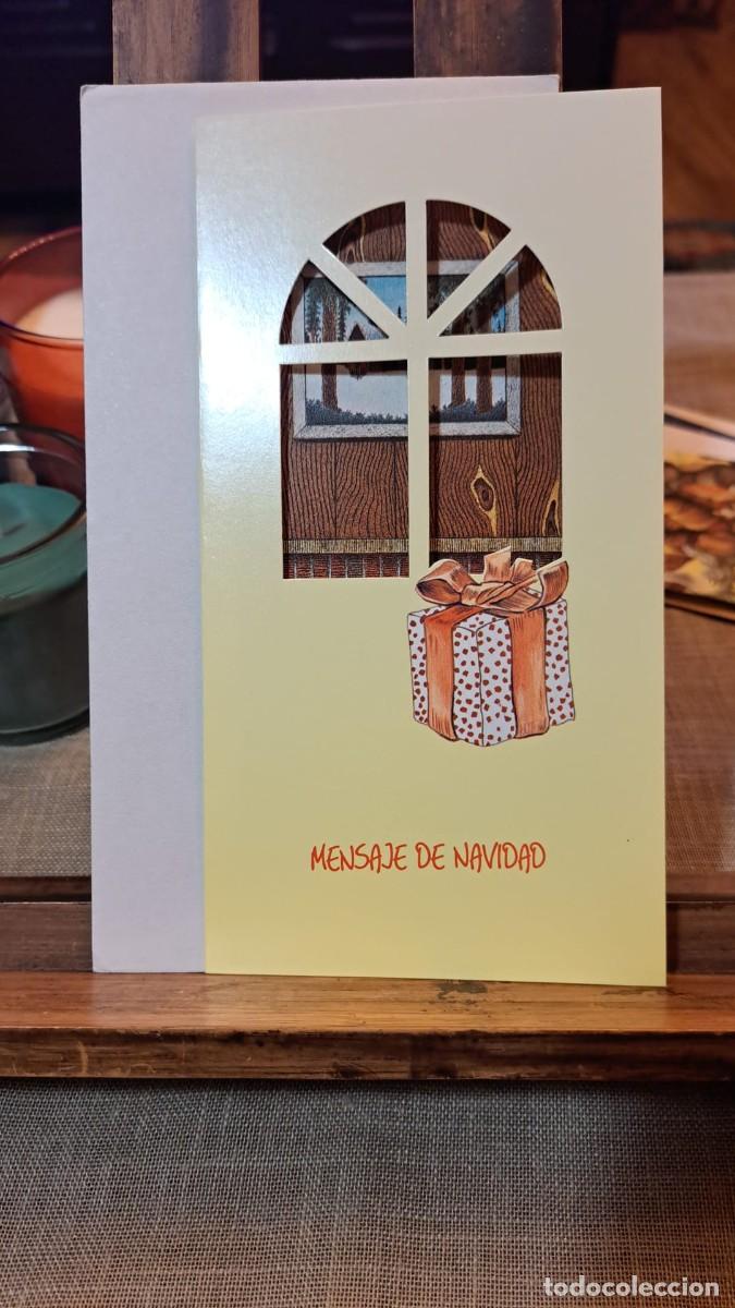 Cartes Postales: Felicitaci&oacute;n Postal Navidad con Sobre A&Ntilde;OS 80 Nueva