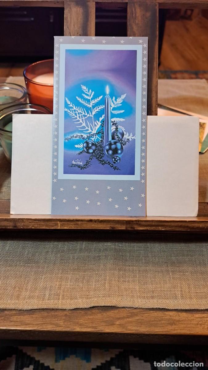 Cartes Postales: Felicitaci&oacute;n Postal Navidad con Sobre A&Ntilde;OS 80 Nueva