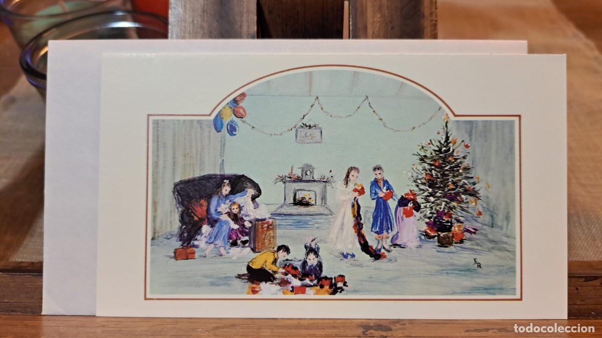 Cartes Postales: Felicitaci&oacute;n Postal Navidad con Sobre A&Ntilde;OS 80 Nueva