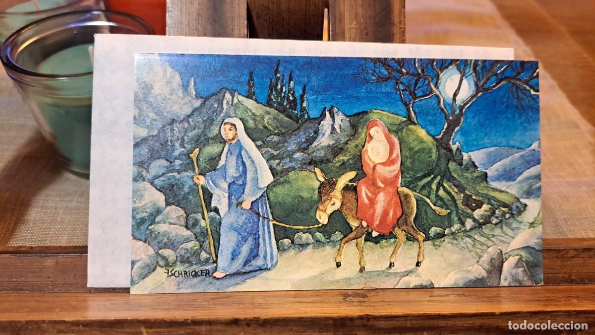 Postales: Felicitaci&oacute;n Postal Navidad con Sobre A&Ntilde;OS 80 Nueva