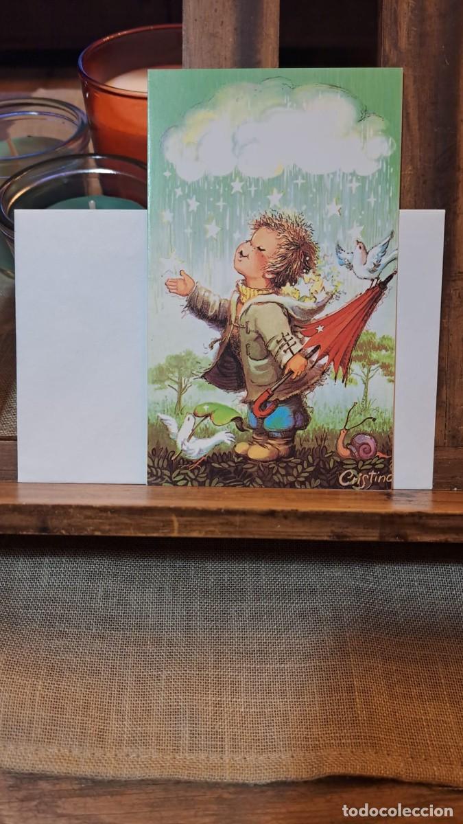 Postales: Felicitaci&oacute;n Postal Navidad con Sobre A&Ntilde;OS 80 Nueva