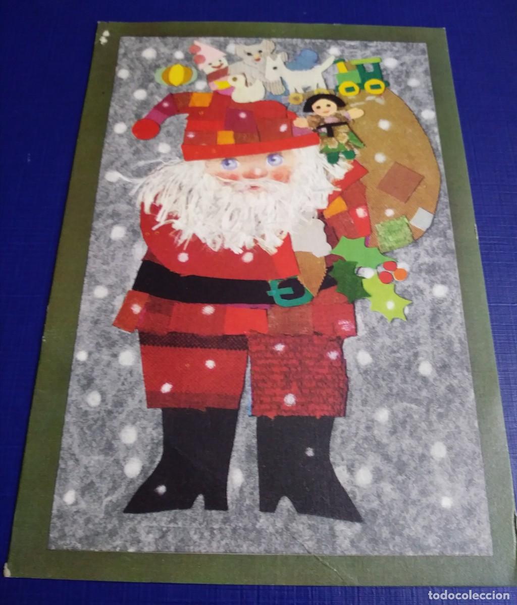 Postales: Postal de NAVIDAD de PAP&Aacute; NOEL - 1975 - Foto 1