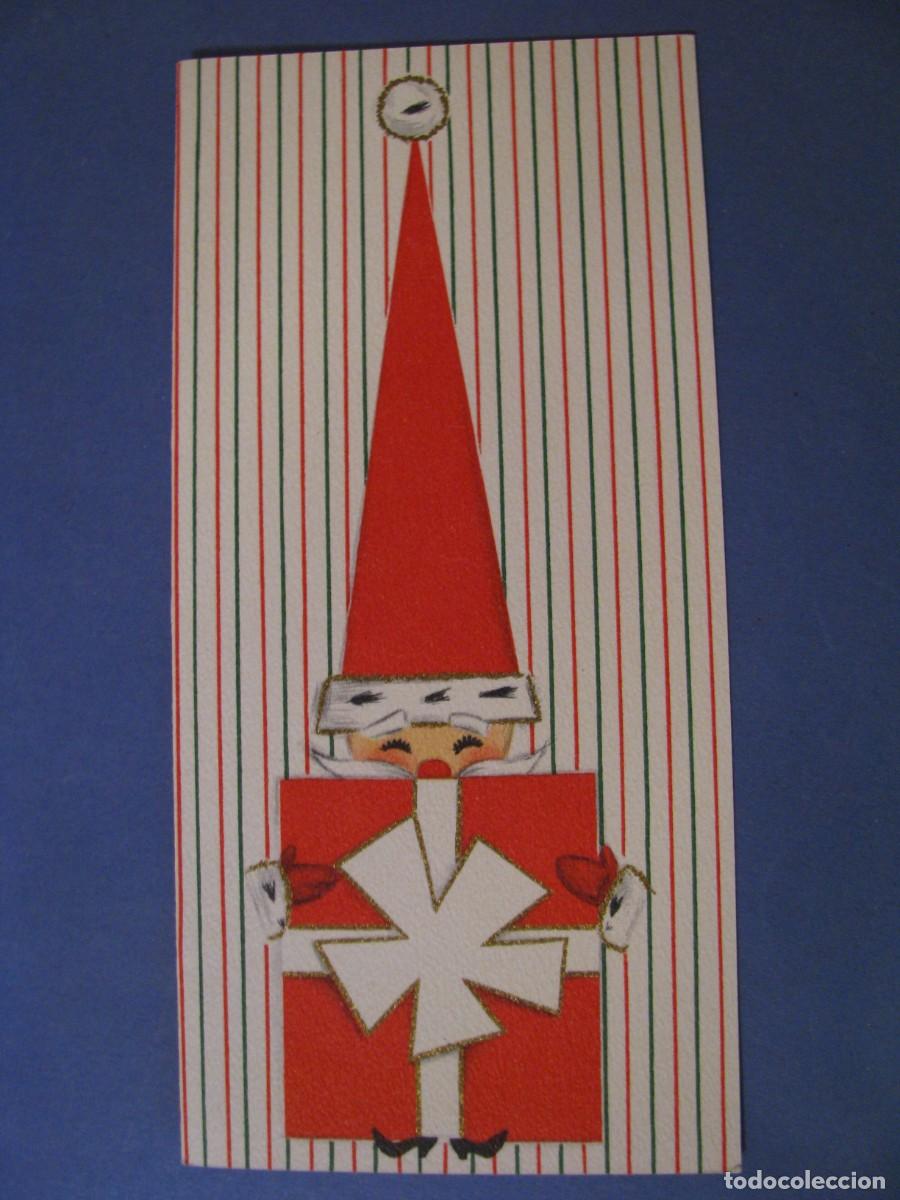 Postais: POSTAL DIPTICA DE ED. HALLMARK SLIM JIMS. EE.UU. USA. ESCRITA 1962. 17,5X8,5 CM.