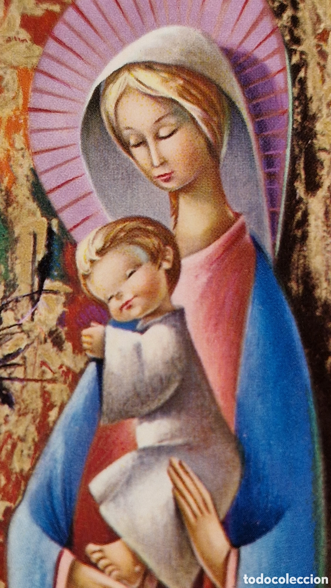 Postais: Preciosa postal de Navidad. Diptico. Escrita