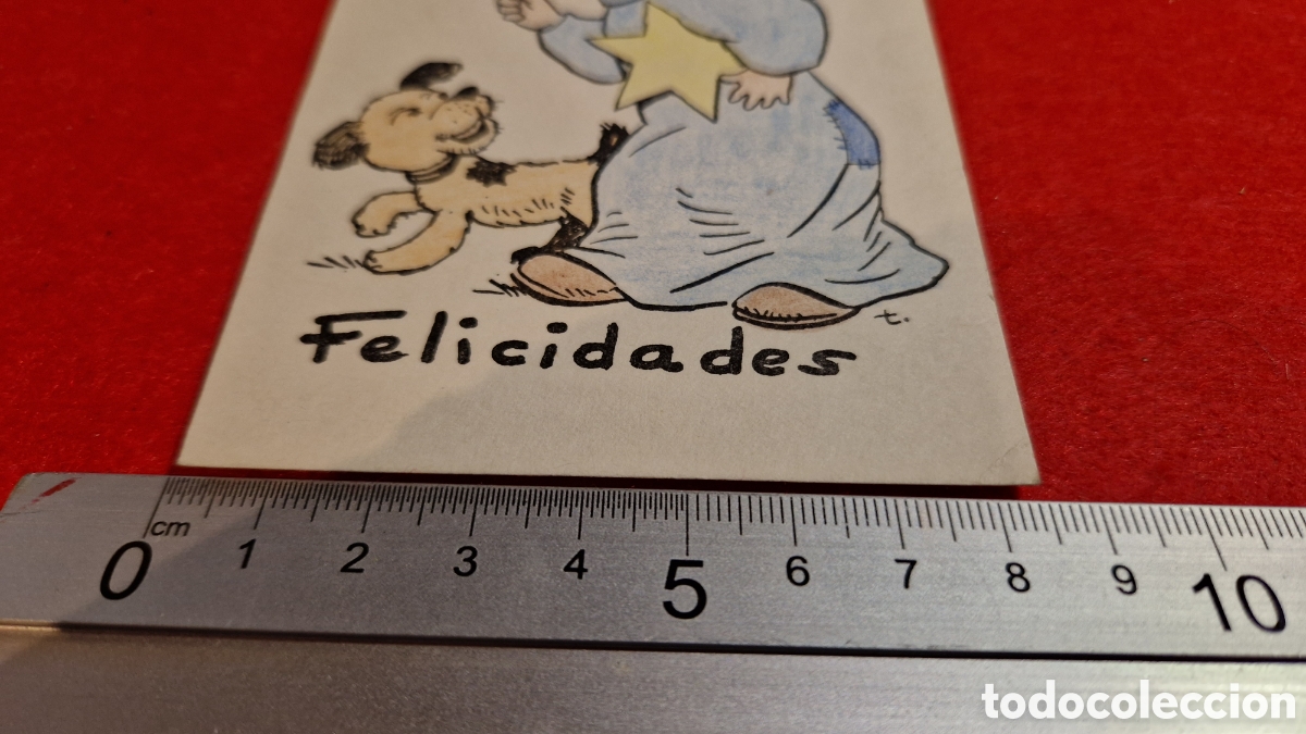 Postales: Preciosa postal de Navidad. Escrita - Foto 6