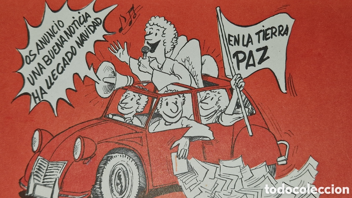 Postais: Preciosa postal de Navidad. Arans. Escrita