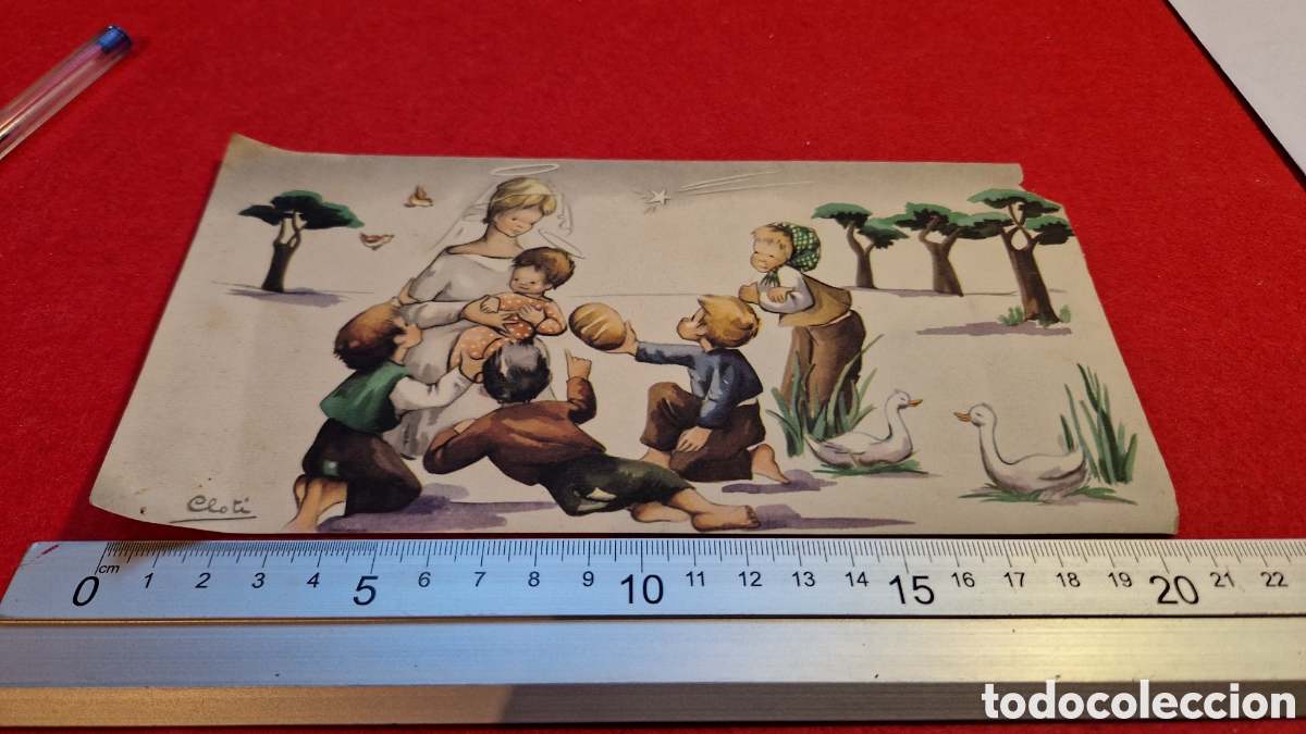 Postales: Preciosa postal de Navidad. Cloti - Foto 6