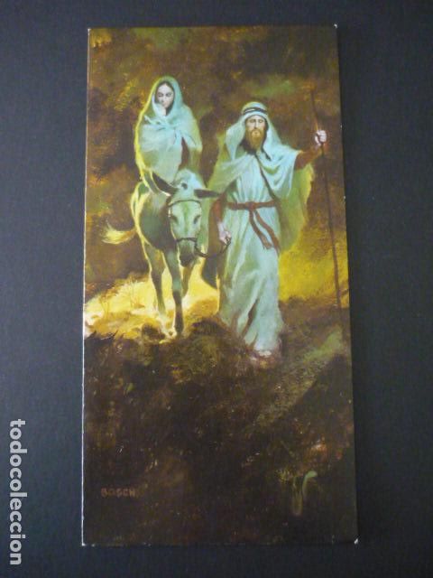 Postales: FELICITACION NAVIDAD BOSCHILUSTRADOR 21,5 X 10,5 CM