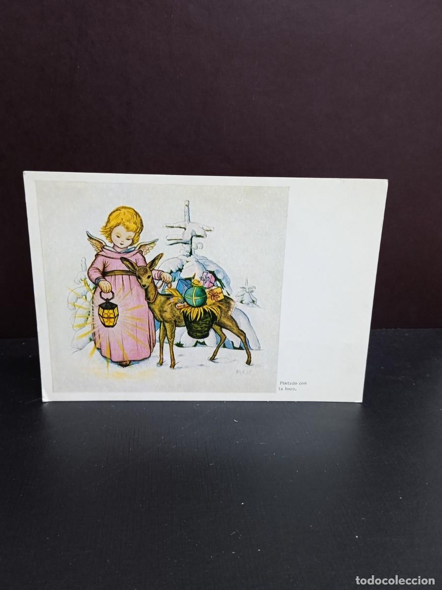 Postales: P1032 Postal Pasaron los Reyes N&deg; 163 pintado con la boca Ed Artis -Muti