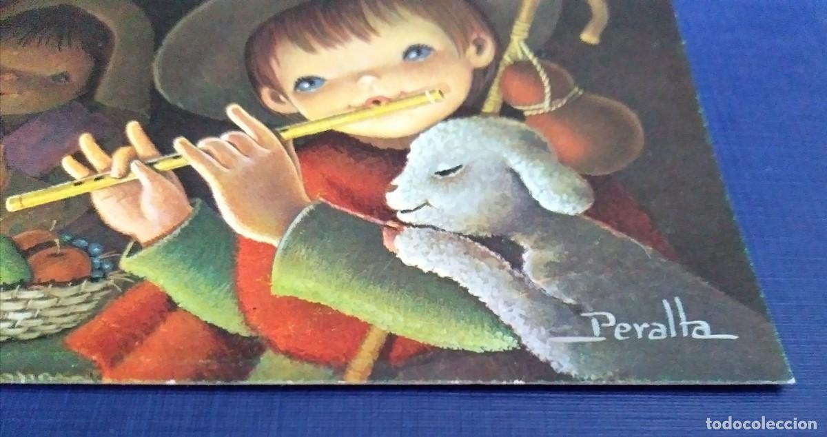 Postales: Postal de NAVIDAD de pastorcillos - PERALTA - Foto 2