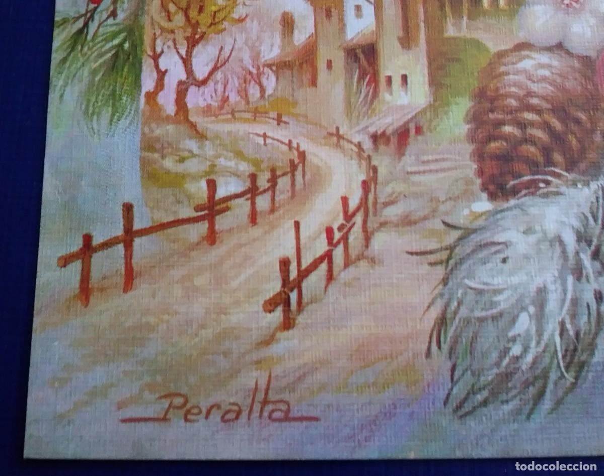 Postales: Postal de NAVIDAD de paisaje - PERALTA - Foto 2