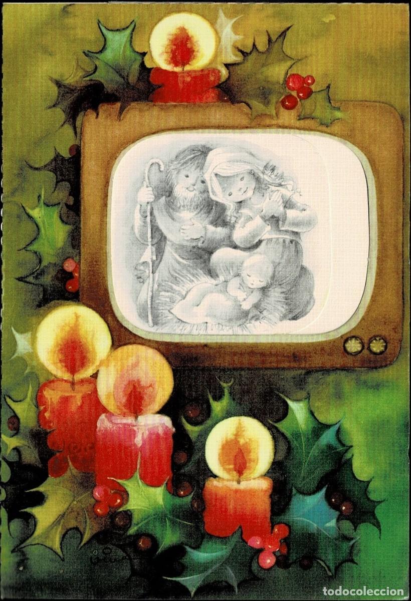 Postkarten: 6081P - VIVES - EDICIONES SABADELL SERIE MIRIAM 02.07.012.2 - DIPTICA ,TROQUELADA, 16,8X11,5 CM