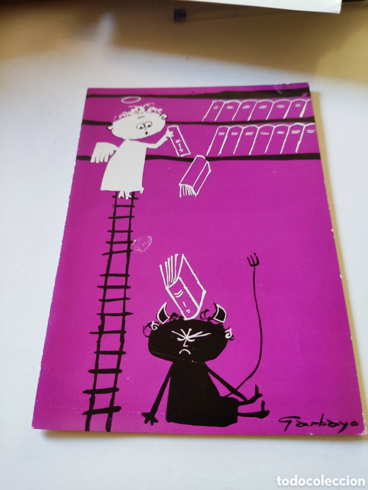 Postcards: Postal felicitaci&oacute;n navide&ntilde;a dibujo garbayo