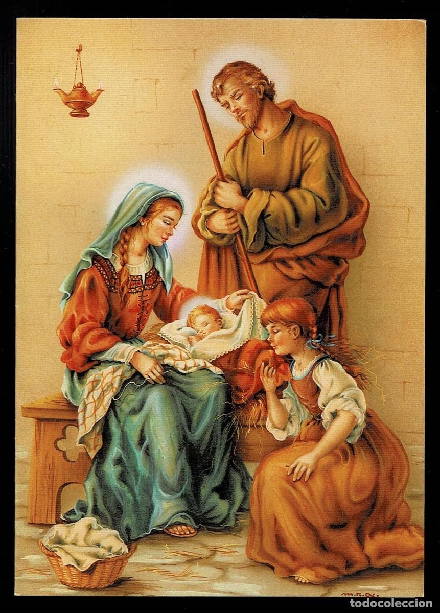 Postkarten: 6004Q - M.R.G. -SUSURROS AL NI&Ntilde;O DORMIDO - EDICIONES DX 0231 - DIPTICA 15,3X10,8 CM