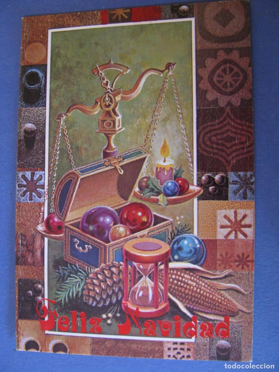 Postais: POSTAL DIPTICA DE NAVIDAD. C. Y Z. 1949/38-A. ESCRITA 1977. 11,5X8 CM.