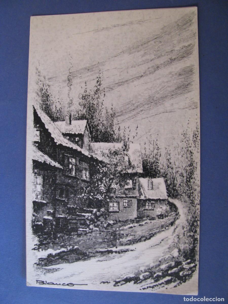Postais: POSTAL DIPTICA DE IL. BLANCO. SUBI. O - 712/3. 17X10 CM. SIN ESCRIBIR.