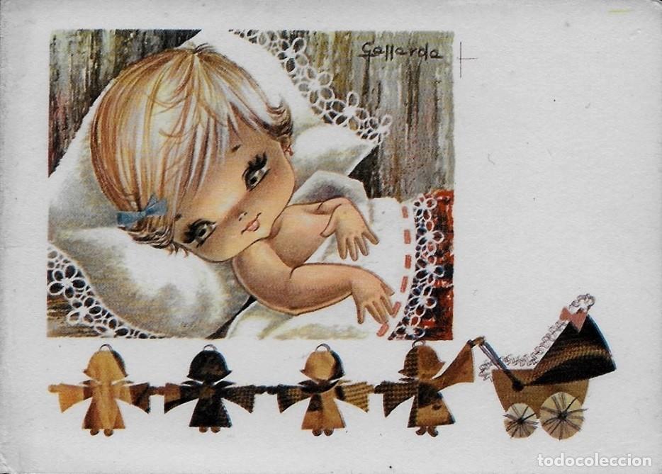 Postkarten: 6065Q - GALLARDA - EDICIONES EUROCROMO SERIE 125- DIPTICA CERRADA 11X8 CM