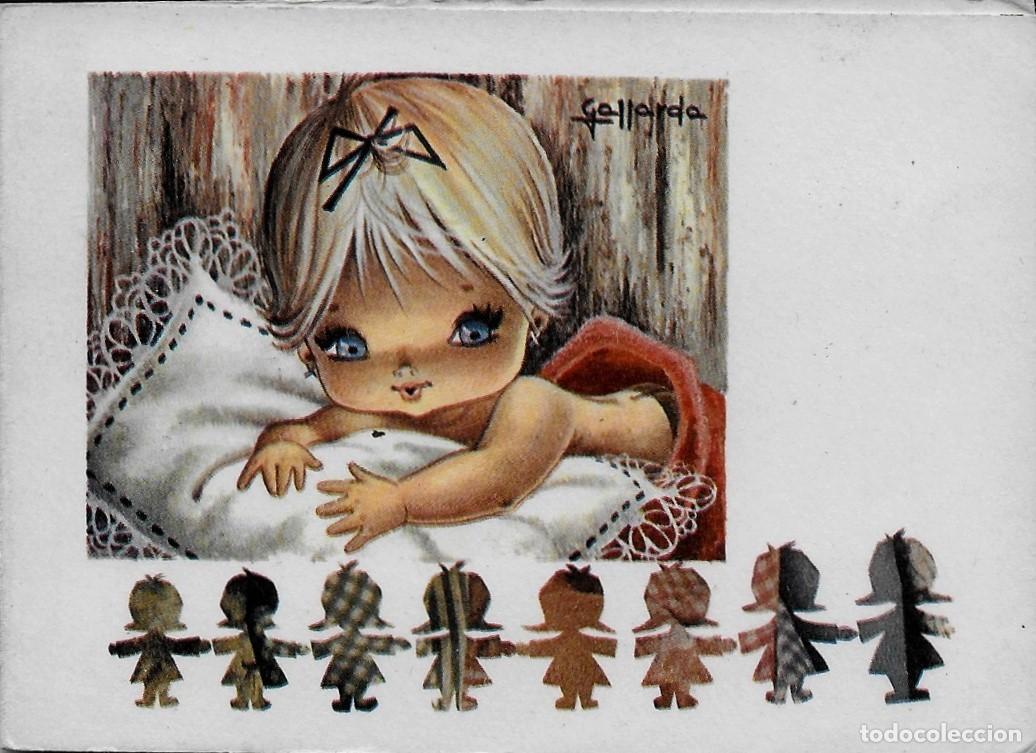 Postkarten: 6065Q - GALLARDA - EDICIONES EUROCROMO SERIE 126- DIPTICA CERRADA 11X8 CM