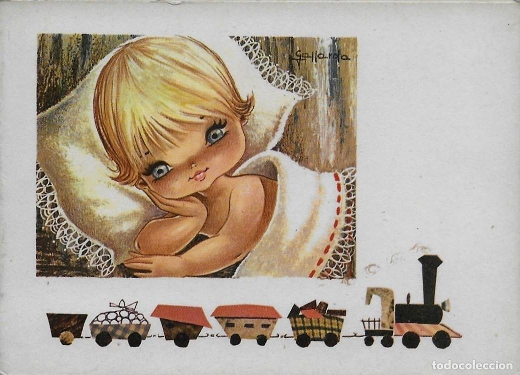 Postkarten: 6065Q - GALLARDA - SIN DATOS -PRESUMO EDICIONES EUROCROMO SERIE 124- DIPTICA CERRADA 11X8 CM