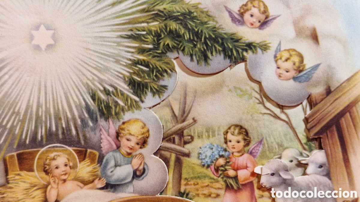 Postkarten: Preciosa postal de Navidad. C. Vives. Escrita