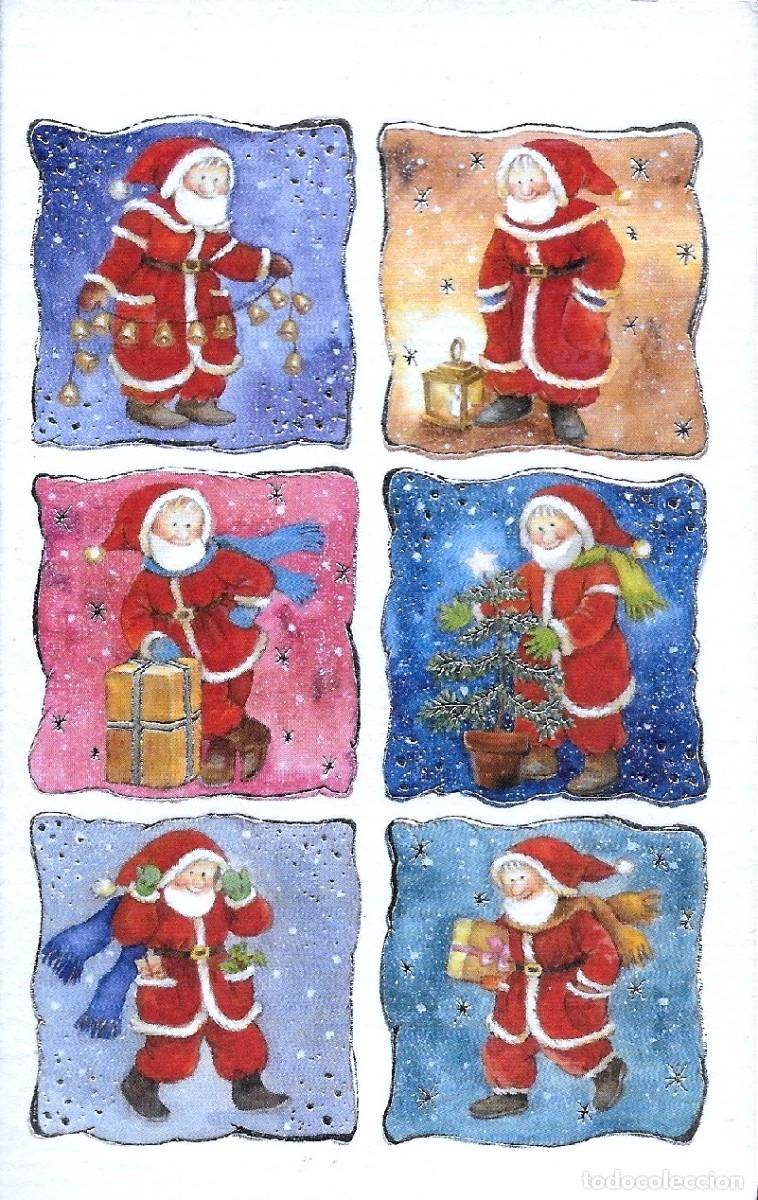 Postkarten: 6080Q - SOL&Aacute;? LOS TRABAJOS DE SANTA CLAUS - EDICIONES EDICROMO SERIE 75409.2 - DIPTICA 13,5X8,5 CM