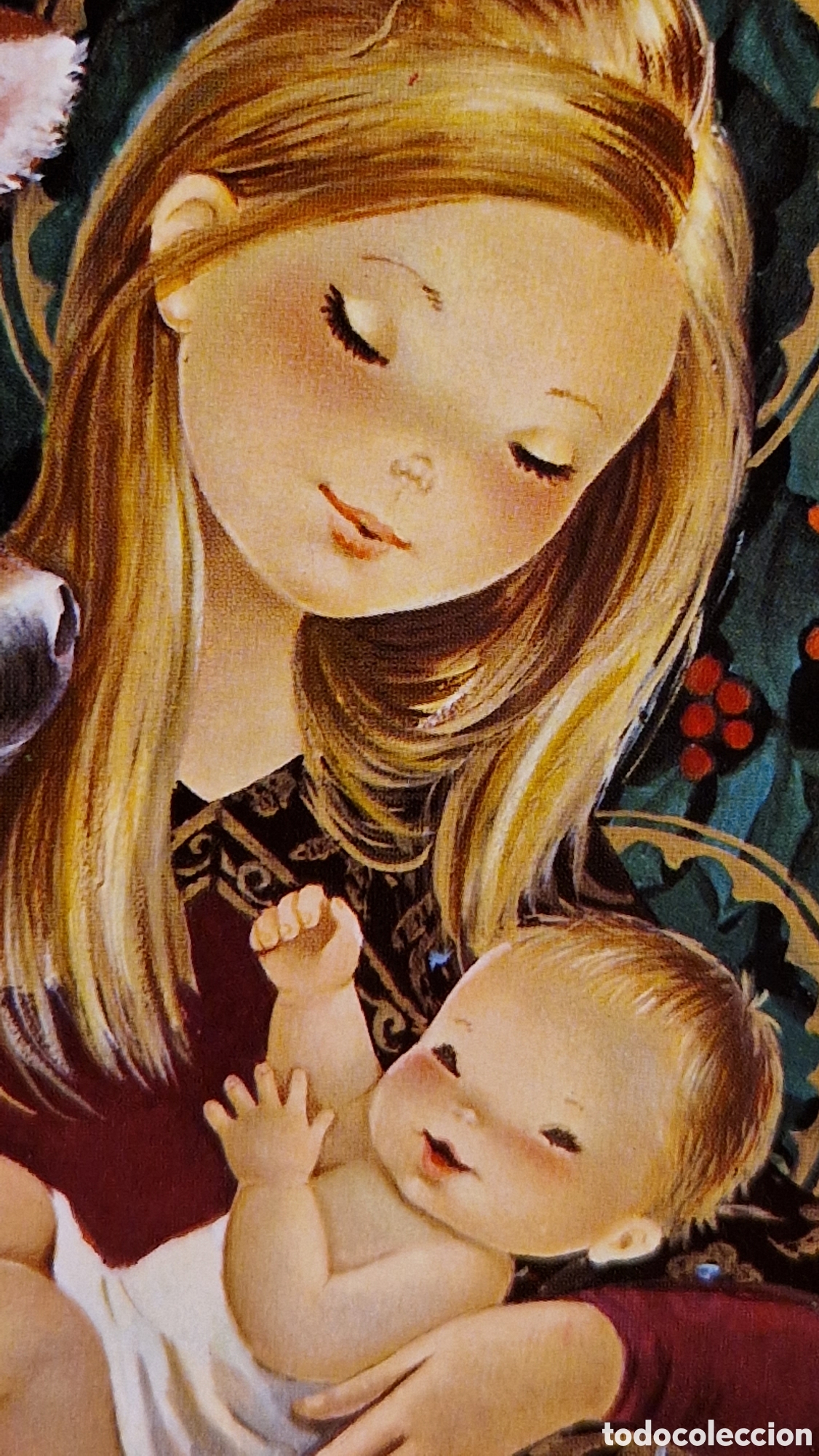 Postcards: Preciosa postal de Navidad. Diptico. Escrita
