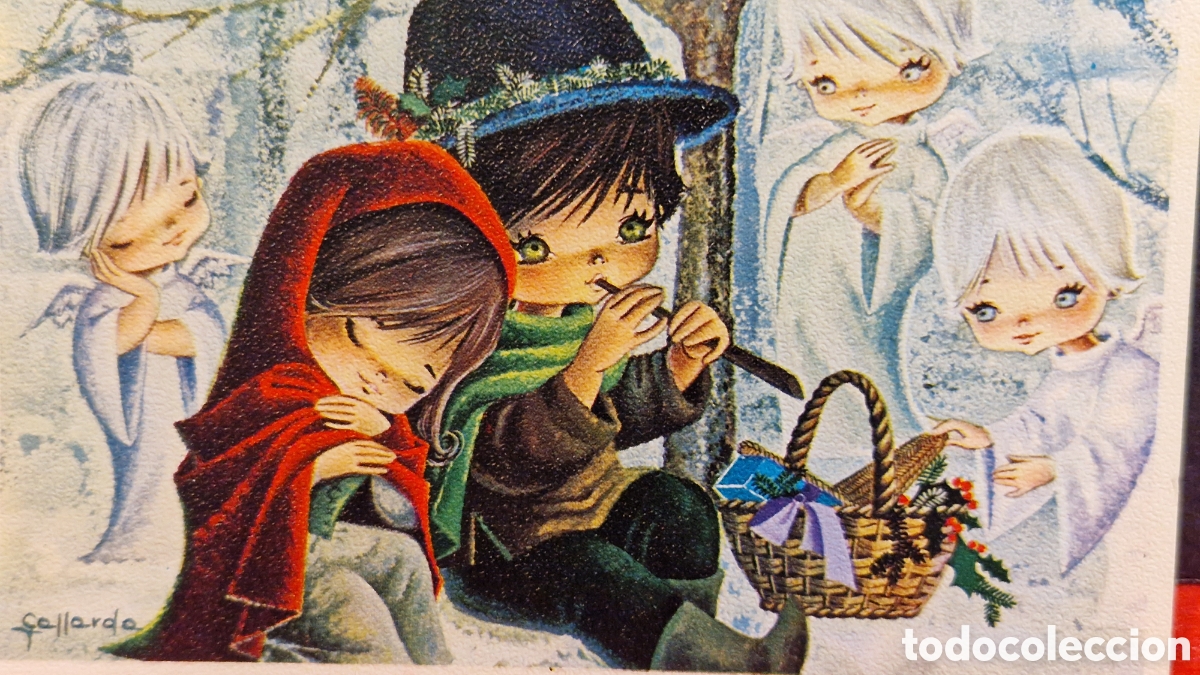 Postais: Preciosa postal de Navidad. Escrita. Gallarda
