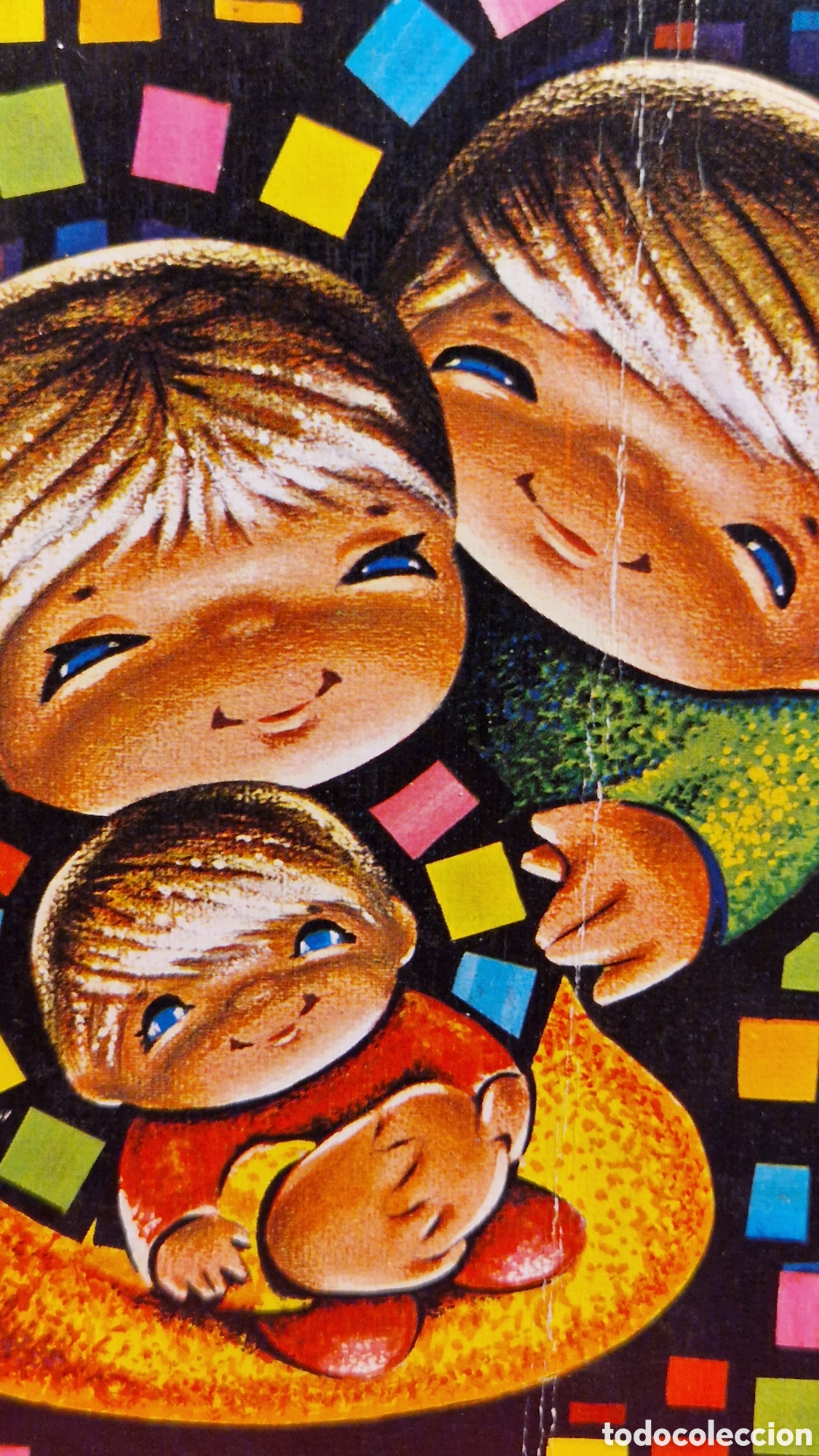 Postais: Preciosa postal de Navidad. Diptico. Sin escribir