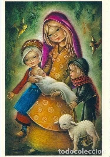Postkarten: 6035R - CRIS -PRECIOSA POSTAL- DIPTICA - ILUSTRADA EN PORTADA Y REVERSO - 17X11,5 CM CERRADA