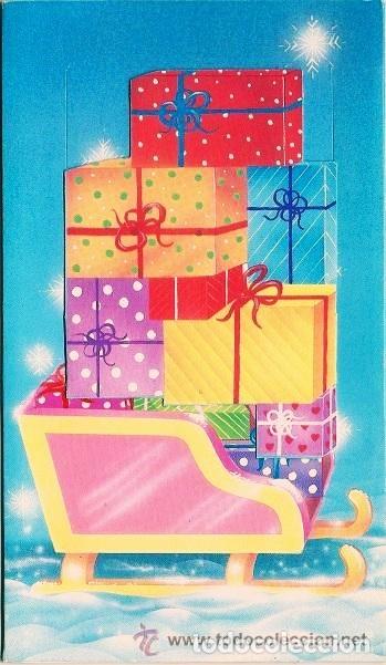 Cartoline: 6078R -EDICIONES MR (MALIPIERO REGALI)-TROQUELADA- ILUSTRACI&Oacute;N DESLIZANTE- DIPTICA 19X11 CM
