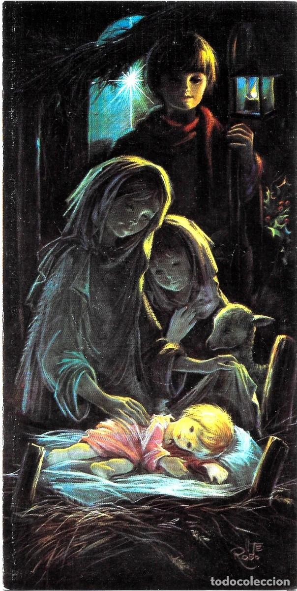Postcards: 6094R -VICENTE ROSO- EDICIONES ANCORA SERIE OPALO 2457.1 - DIPTICA 16,5X8,3 CM- IMPRESA 1973
