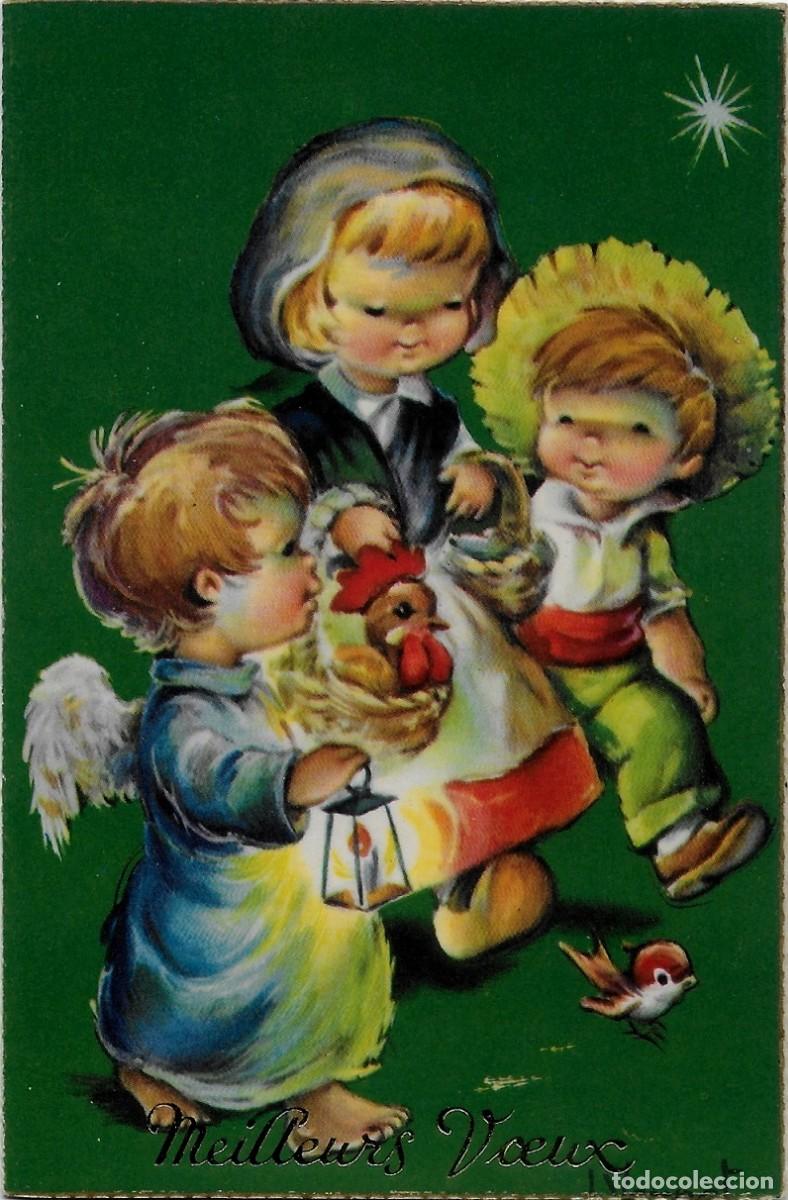Postais: 0787Y- VERNET- HERMOSURA DE POSTAL -EDICIONES CyZ 1712.7 - DIPTICA 12,8X8,5 CM - DATA 1962