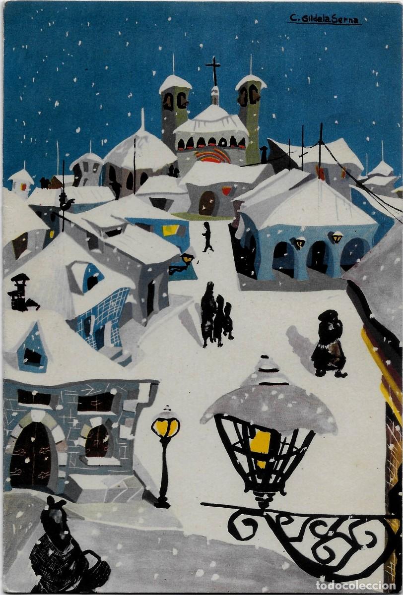 Postcards: 6020S - CONCEPCI&Oacute;N GIL DE LA SERNA -EDICIONES JHERR 6190 - DIPTICA 17,5X11,8 CM- IMPRESA 1960