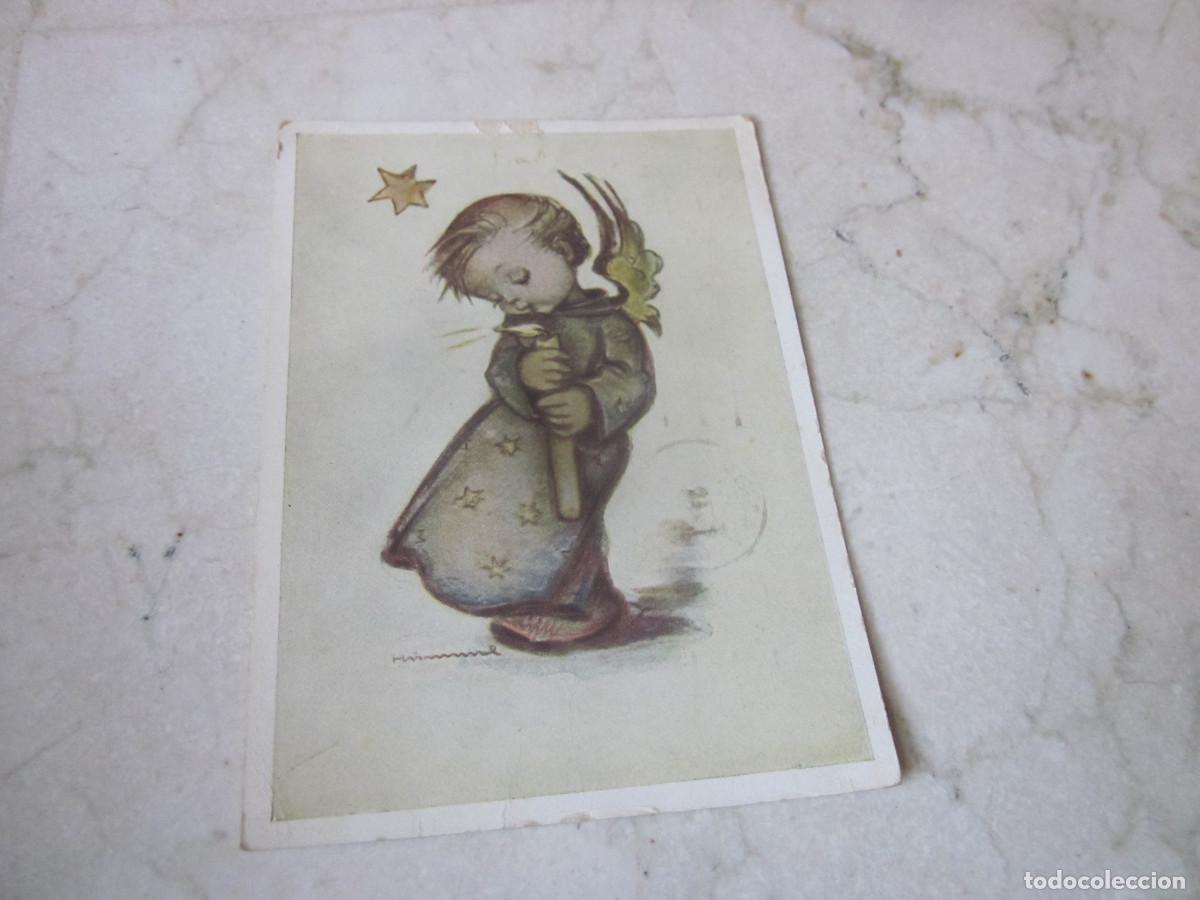 Postcards: POSTAL FELICITACION NAVIDAD ESCRITA - VON M.J. HUMMEL AUS DEM HUMMEL-BUCH - 1954