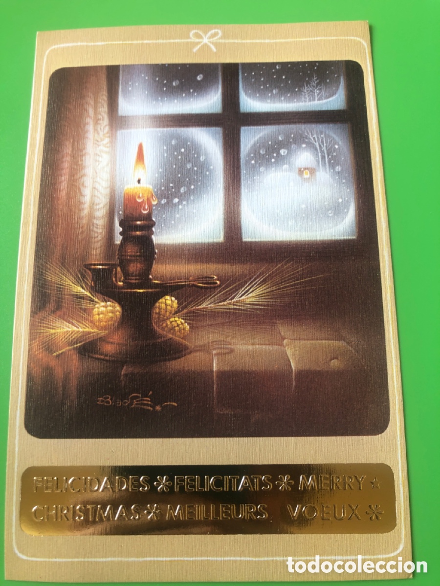 Postales: Postal Navidad del ilustrador Dblade. ASM - Foto 1